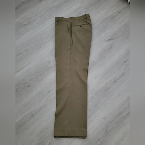 Mens Tan Dress Suit 38R - Picture 8 of 16